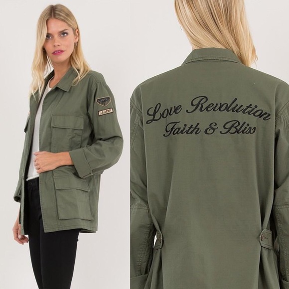Jackets & Blazers - NWT Army jacket (1  Small left)